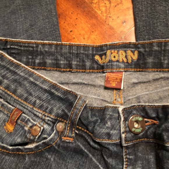 ⭐️⭐️⭐️Worn Jeans⭐️⭐️⭐️Flare Jeans Size 12⭐️⭐️⭐️ - Picture 5 of 8